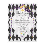 Mardi Gras Party postcards