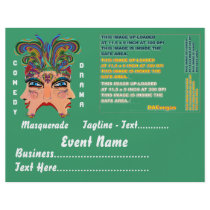 Mardi Gras Party Theme  Please View Notes Full Color Flyer
