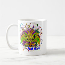 Mardi Gras Party Theme  Please View Notes Mugs