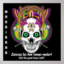 Mardi Gras Party Theme  Please View Notes Posters