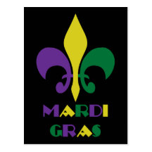 Mardi Gras Postcards