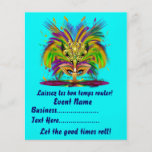 Mardi Gras Queen 4.5" x 5.6" View Notes Please Flyers