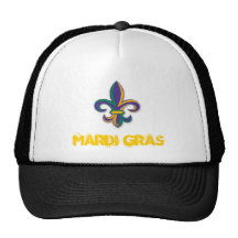 Mardi Gras Trucker Hat