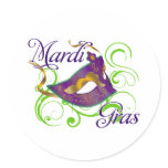 MardiGras stickers