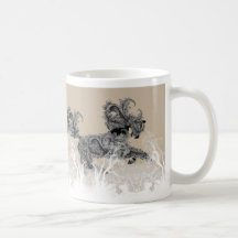 'Mare of Nights' Mug in beige