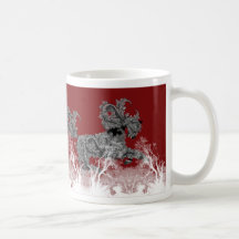 'Mare of Nights' mug in red
