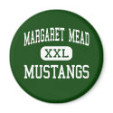 Margaret Mead - Mustangs - Elk Grove Village magnets