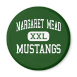 Margaret Mead - Mustangs - Elk Grove Village magnets