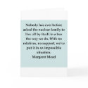 margaret mead quote cards