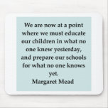margaret mead quote mousepads