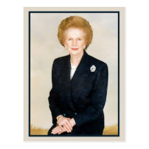 Margaret Thatcher, The Iron Lady Post Cards