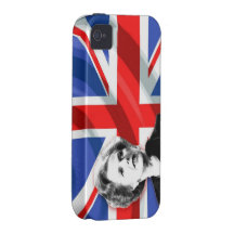 Margaret Thatcher Union Jack Case For The iPhone 4