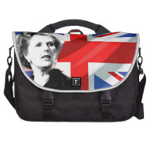 Margaret Thatcher Union Jack Commuter Bags
