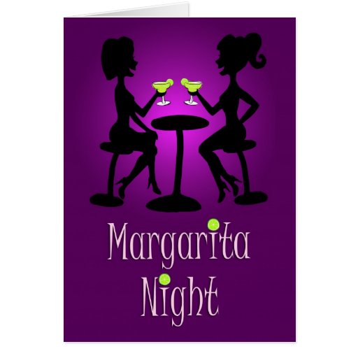 Margarita Night Out with the Girls! Cards | Zazzle