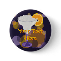 Margarita Pinback Button