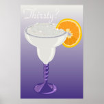 Margarita Poster in Purple posters