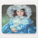 Margot in Blue, Mary Cassatt Mousepad