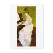 Marguerite Gachet at the Piano, Vincent van Gogh Postcards