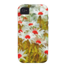 Marguerites in Field iPhone 4 Cover