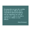 Maria Montessori Quote No. 2 Post Card postcards