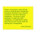 Maria Montessori Quote No. 4 Post Card postcards