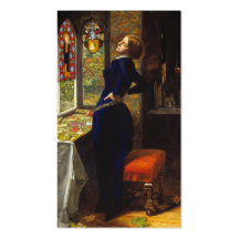 Mariana - John Everett Millais Business Cards