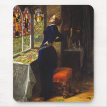 Mariana - John Everett Millais Mouse Pad