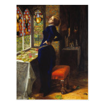 Mariana - John Everett Millais Postcards