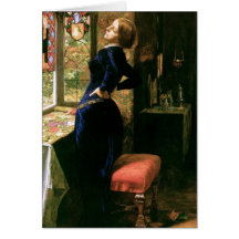 Mariana Woman with Stained Glass Card