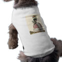 Marie Antionette Black Poodle 18th Century Costume pet clothing