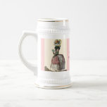 Marie Antionette Black Poodle 18th Century Costume Mug