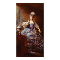 Marie Antoinett of Austria by Jean Baptiste Dagoty Custom Photo Card