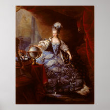 Marie Antoinett of Austria by Jean Baptiste Dagoty Posters