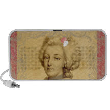 Marie Antoinette Altered Art Illustration Speaker