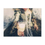 Marie Antoinette Champagne glass party toast Postcard