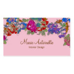 Marie Antoinette in Flowers ~ Business Cards