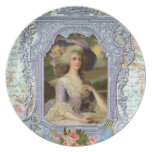 Marie Antoinette in Lavender Dinner Plate