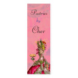 Marie Antoinette Let Them Eat Cake Business Card