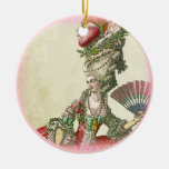Marie Antoinette Ornament Keepsake Round