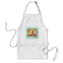 Marie Antoinette Party at Versailles in Aqua Aprons