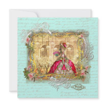 Marie Antoinette Party at Versailles Stationery