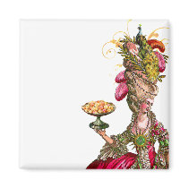 Marie Antoinette peacock and cake