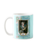 Marie Antoinette Pink Roses Lace Mug Cup