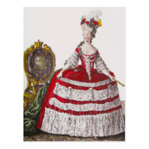 Marie Antoinette ~ Postcard / Invitations