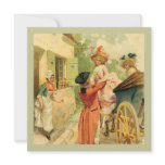 Marie Antoinette Vintage Style Invitation Card