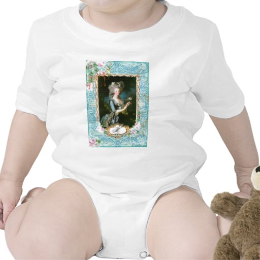 Marie Antoinette with Pink Roses and Lace Tees