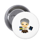 Marie Curie Button