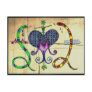 Marie Laveau Voodoo Vévé Post Cards