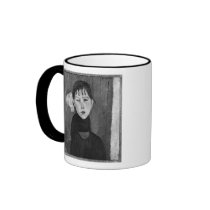 Marie, young woman of the people coffee mugs