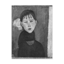 Marie, young woman of the people postcard